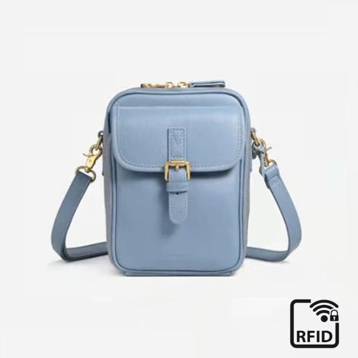 🔥 Crossbody Leather RFID Bag