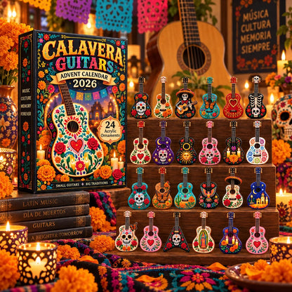 DAY OF THE DEAD KICKOFF 49% OFF - Calavera Guitars Advent Calendar 2026