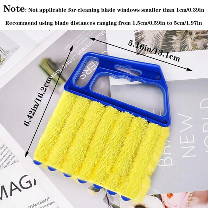 Window Blind Cleaning Brush , Air Conditioning Outlet Dust Removal Brush, Handheld Curtain Brush, Home Care Supplies