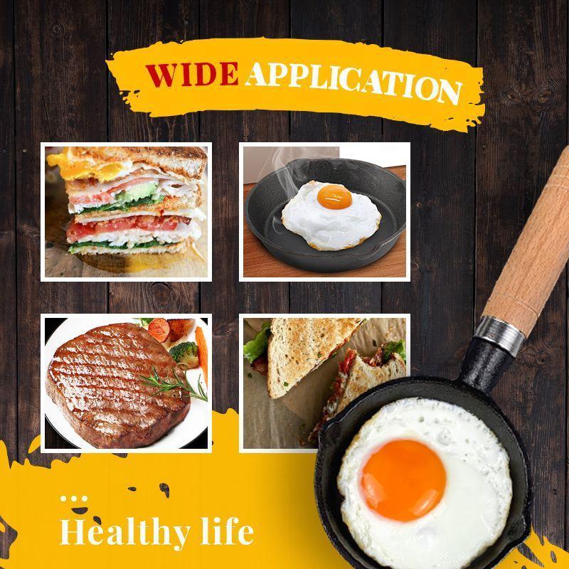 🍳Mini Nonstick Iron Pan 3.9”/10cm