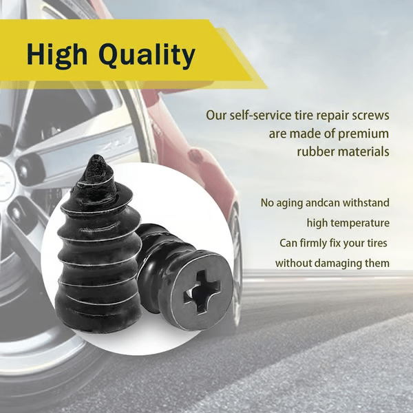 Place an order and receive a gift for one day only🔥🔥Tire Repair Rubber Nails Kit with 2 Sizes