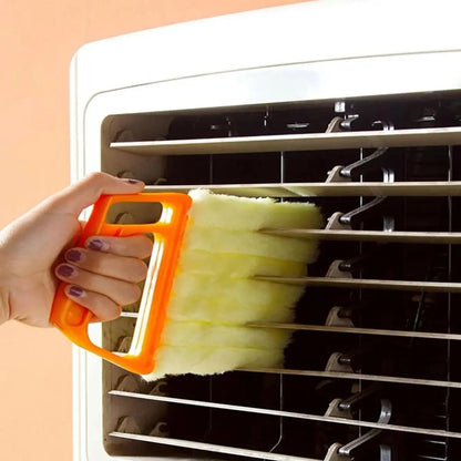 Window Blind Cleaning Brush , Air Conditioning Outlet Dust Removal Brush, Handheld Curtain Brush, Home Care Supplies