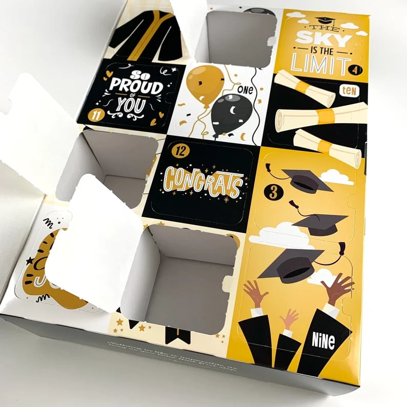 🎓️Fill it Yourself Empty Graduation Gift Packaging, Congratulations on your Graduation Gift Packaging