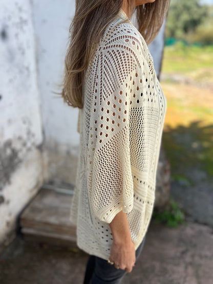 💕Hollow Half Sleeve Cardigan🔥