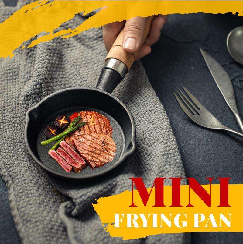 🍳Mini Nonstick Iron Pan 3.9”/10cm
