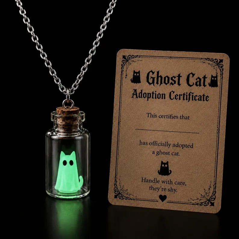 🔥 Last Day 49% OFF-Ghost Adoption Necklace