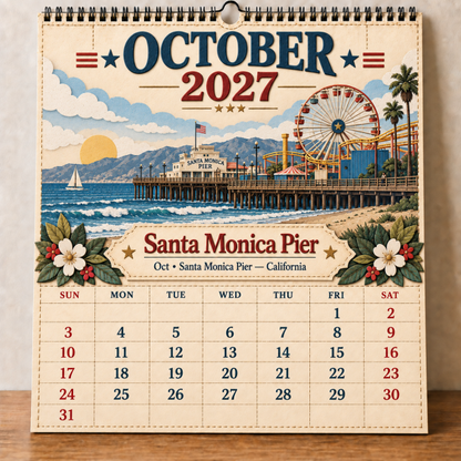 🗽 2027 America’s Iconic Landmarks Wall Calendar