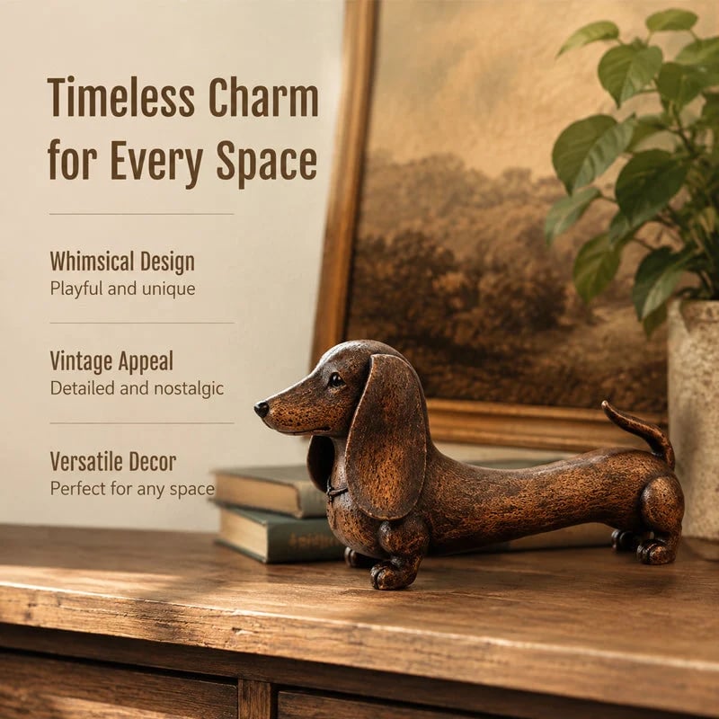 Dachshund Decor Figurine