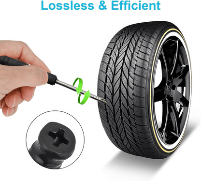 Place an order and receive a gift for one day only🔥🔥Tire Repair Rubber Nails Kit with 2 Sizes