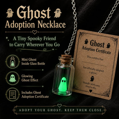🔥 Last Day 49% OFF-Ghost Adoption Necklace