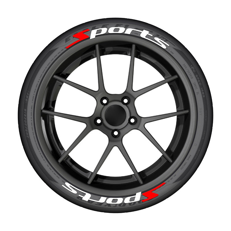 8Pcs 3D Car Tire Stickers – Waterproof Universal Wheel Decals | Motorcycle Auto Exterior Accessories