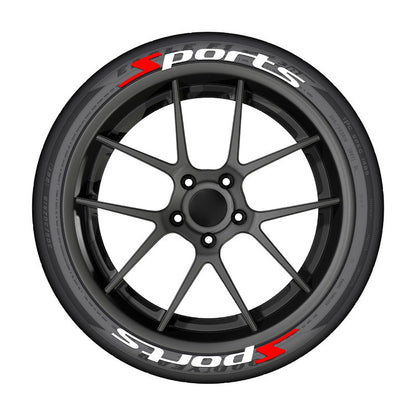 8Pcs 3D Car Tire Stickers – Waterproof Universal Wheel Decals | Motorcycle Auto Exterior Accessories