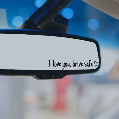 💓 I love you, drve safe Sticker（3 PCS）