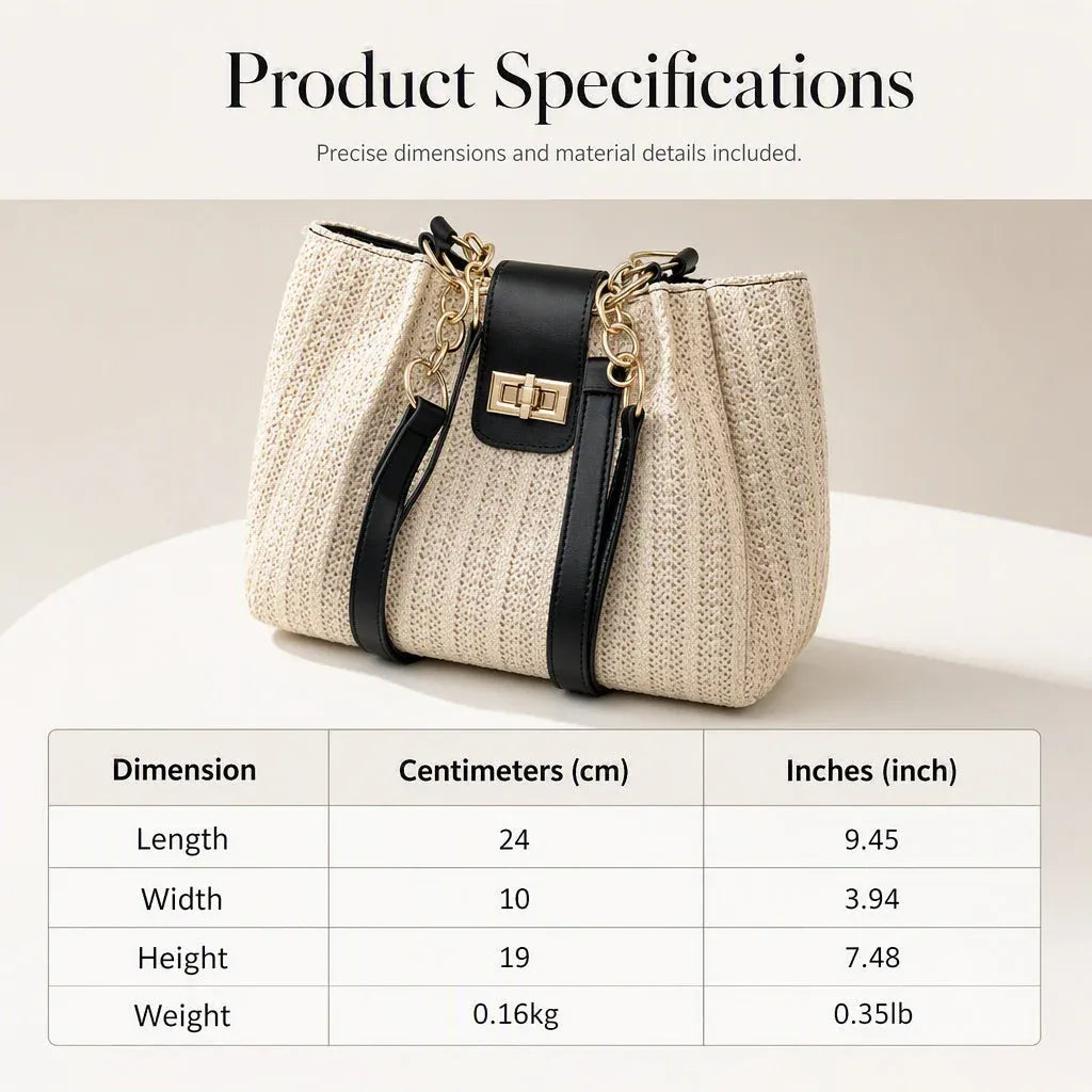 Spacious Commuter Shoulder Bag