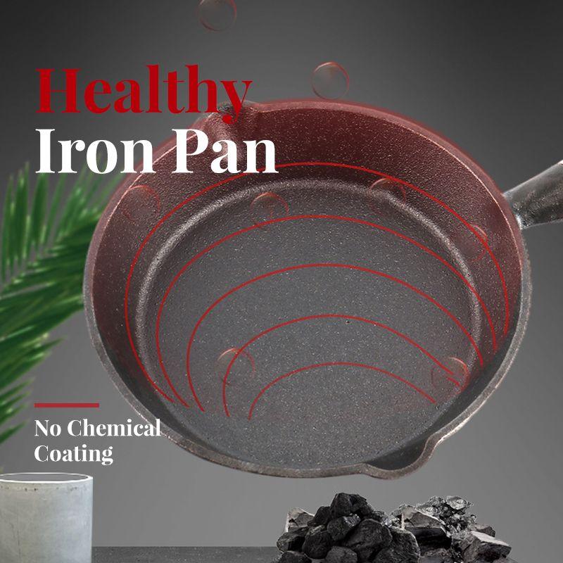🍳Mini Nonstick Iron Pan 3.9”/10cm