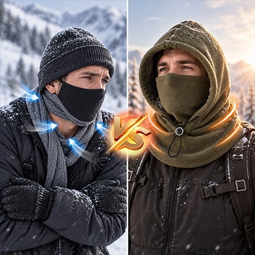 LAST DAY 49% OFF--Fleece Double Layer Integrated Hat(BUY 3 GET 1 FREE)