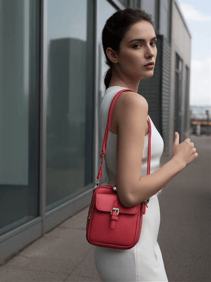 🔥 Crossbody Leather RFID Bag