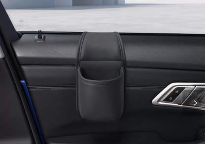 🥳2026 HOT SALE🥳💞50K+ SOLD!🚗🧺 Leather Car Door Cup Holder – Wide‑mouth opening, easy reach for drinks & phone. Clip‑on secure fit. PU leather, tough & stylish. 🛡️✨