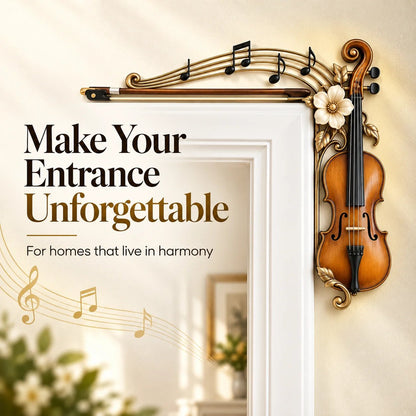 🎉Violin & Music Notes Door Topper