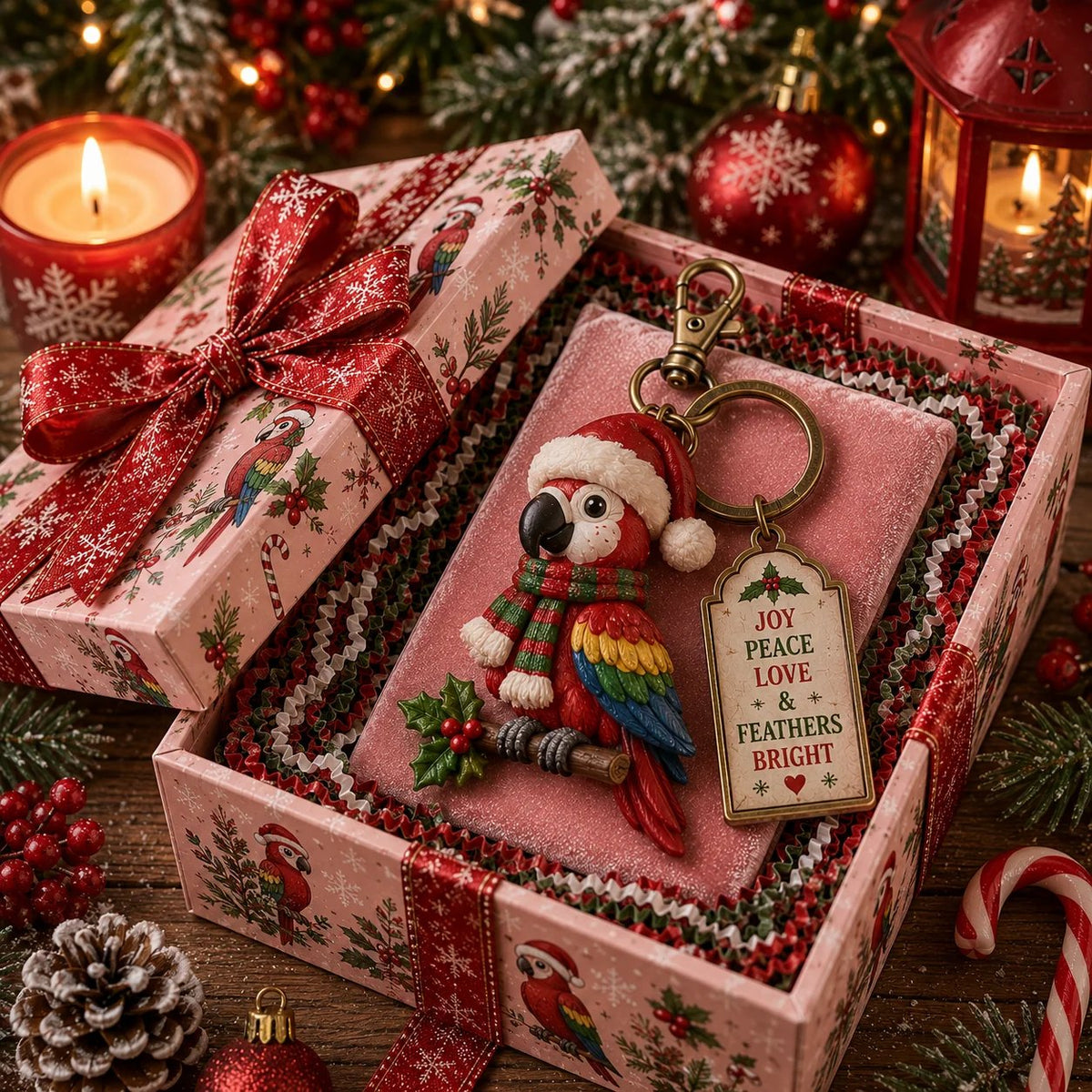 🎄2026 Christmas Character Keychain Gift Box🎁