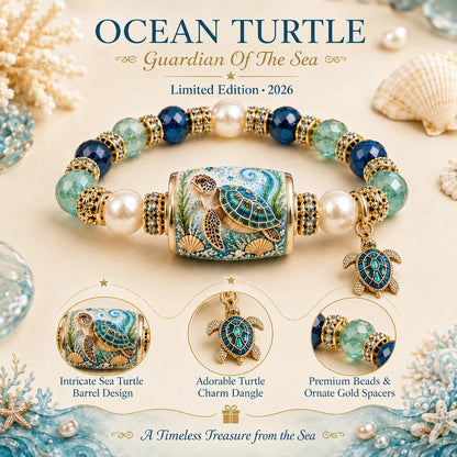 🌊 Ocean Guardian Bracelet Collection | 7 Marine Creature Designs, Gemstone-Style Beads & Matching Sea Charms 🐚✨