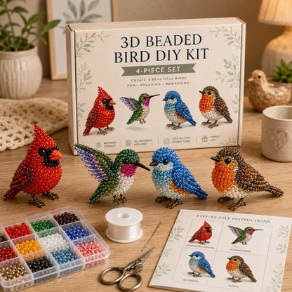 🧵✨Petite 3D Beaded Animal Craft Kit