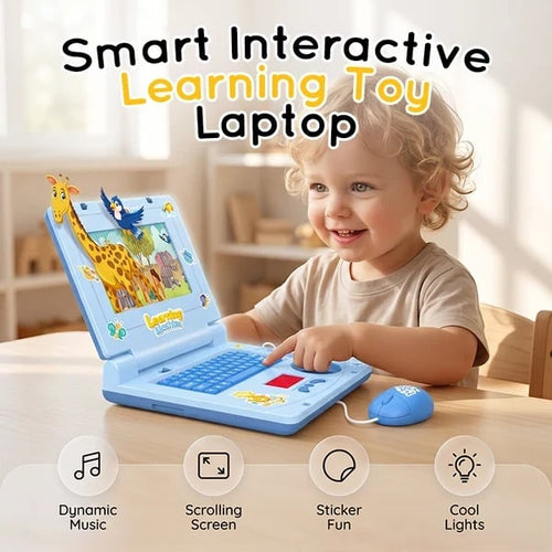Interactive Simulation Toy Laptop
