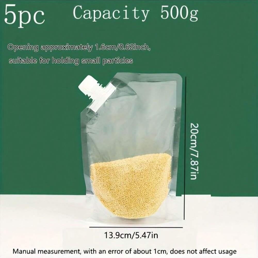 💕🌾 Airtight Grain Storage Bags with Handle