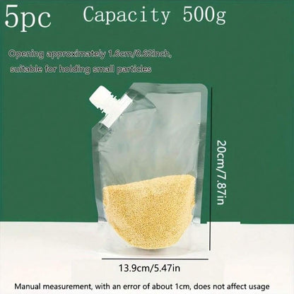 💕🌾 Airtight Grain Storage Bags with Handle