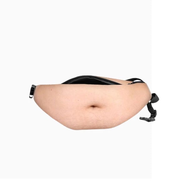 Beer Belly Fanny Pack – Funny Dad Bod Waist Bag