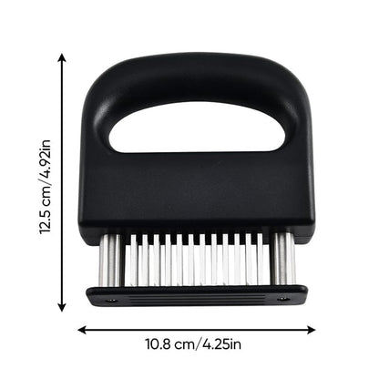 🔪 Spring-Loaded Meat Tenderizer | Professional Kitchen Tool