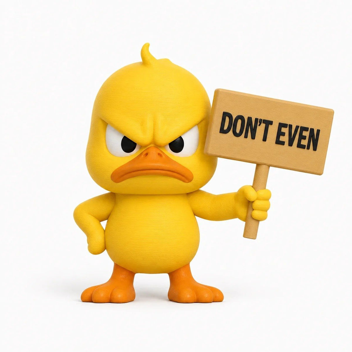 Quacko Angry Duck Collection – Sarcastic Desk Figurines, Funny Decor for Office Workspace & Home Shelves