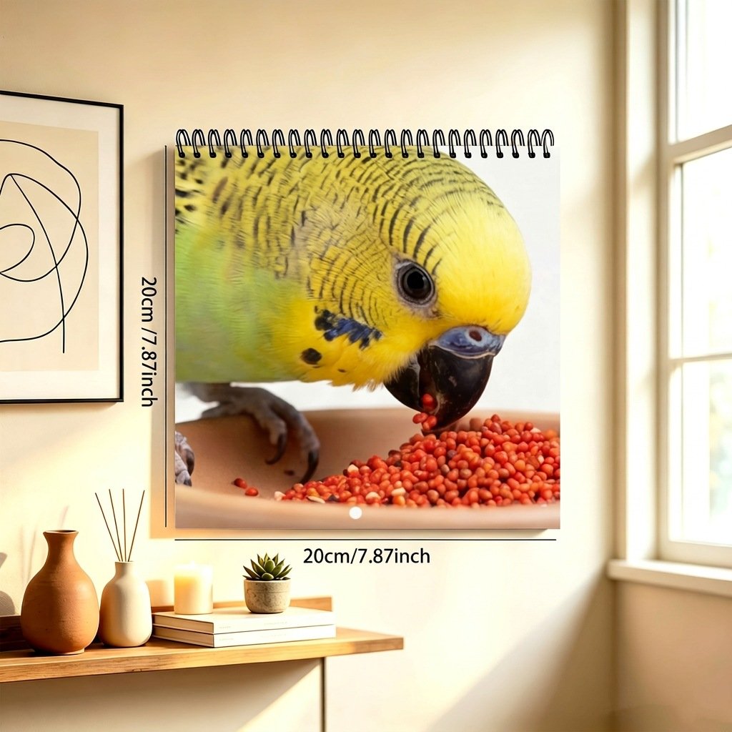 🐦 2027 Budgies Wall Calendar – 12 Months of Colorful Budgie Portraits & Cheerful Everyday Moments