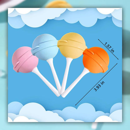 🍭DIY Silicone Lollipop Popsicle Mold – Fun Spherical Ice Pop Maker for Homemade Frozen Treats