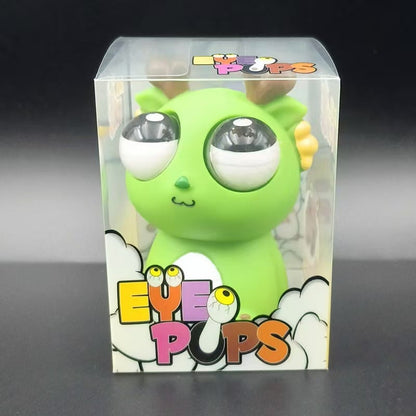 Pop-Out Eye Dragon Squeeze Toy - Stress Relief Sensory Squishy✨Funny Anti-Stress Ball