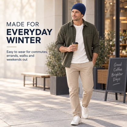 🧢💕Snug-Fit Knit Beanie —  All the Warmth, None of the Bulk