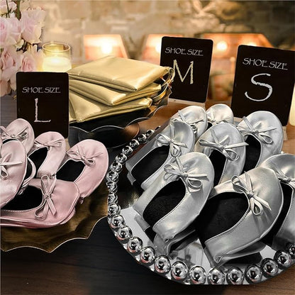 🎁2026 New Arrivals 50% OFF💥Women's Elegant Foldable Ballet Flats – Lightweight & portable – Perfect for travel, office or back-up comfort – stylish and practical ✨🌸
