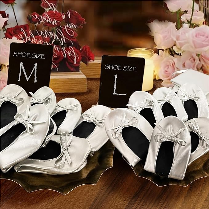 🎁2026 New Arrivals 50% OFF💥Women's Elegant Foldable Ballet Flats – Lightweight & portable – Perfect for travel, office or back-up comfort – stylish and practical ✨🌸