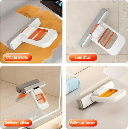 🎉🔥2026 New Mini Foldable Desktop Mop - Durable Hands-Free Lazy Mop🎉
