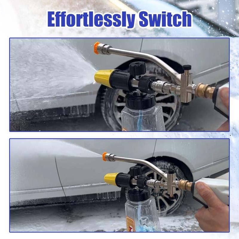 🔥 Foam Cannon Dual Connector Accessory