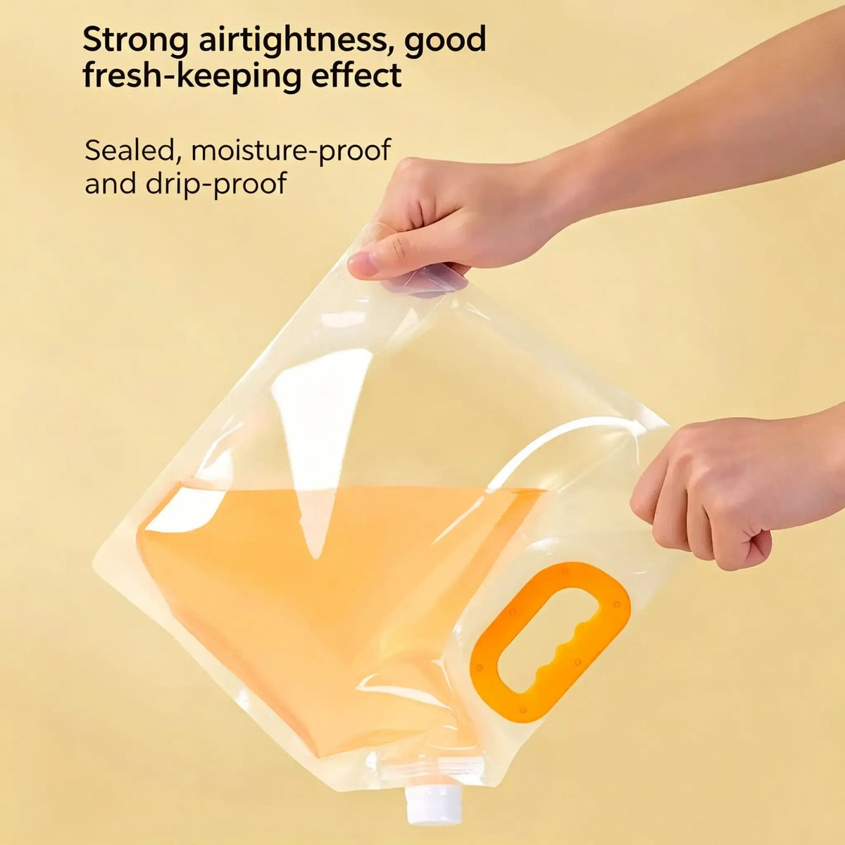 💕🌾 Airtight Grain Storage Bags with Handle