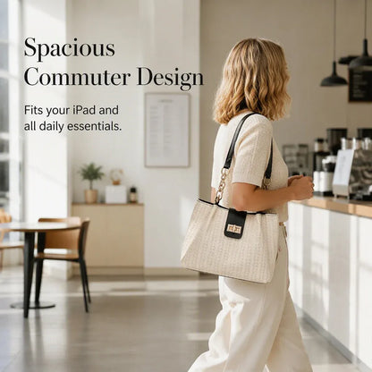 Spacious Commuter Shoulder Bag