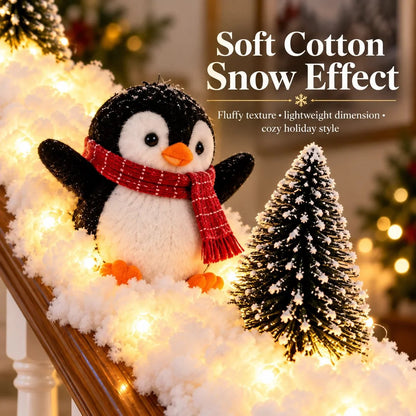 🔥Playful Penguin Snowy Stair Railing Decor