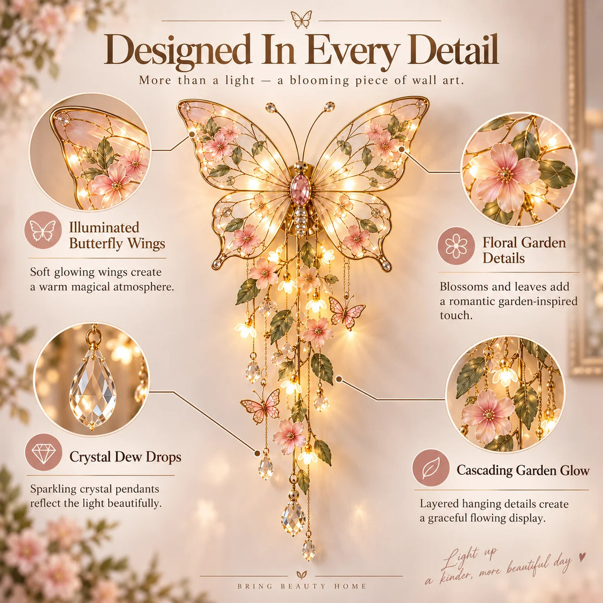 🦋butterfly Garden Light