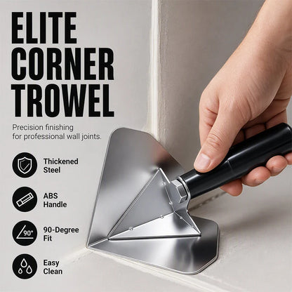 🎁💥Stainless Steel Corner Trowel – Precise Corner Finishing, Anti-Rust, Ergonomic Handle ✨