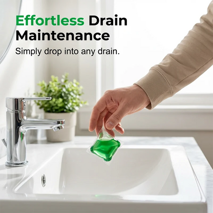 🥳HOT SALE💞50K+ SOLD!🏠Drain Deodorizer Pods – Instant fresh scent, no harsh chemicals.