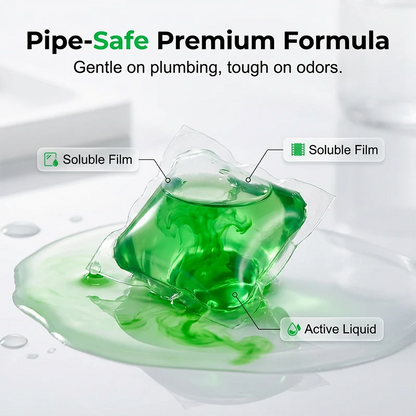 🥳HOT SALE💞50K+ SOLD!🏠Drain Deodorizer Pods – Instant fresh scent, no harsh chemicals.