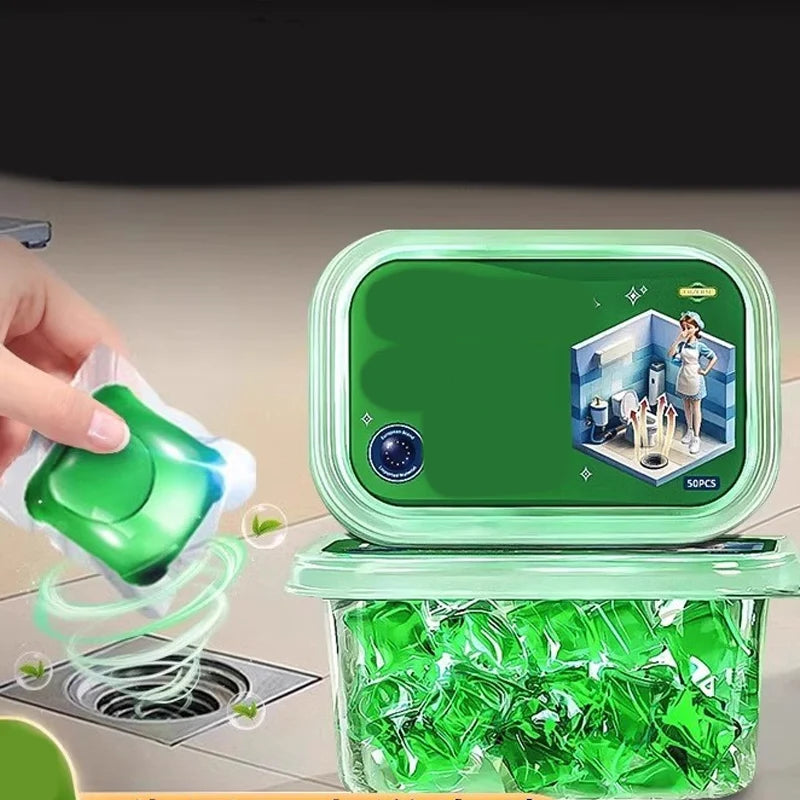 🥳HOT SALE💞50K+ SOLD!🏠Drain Deodorizer Pods – Instant fresh scent, no harsh chemicals.