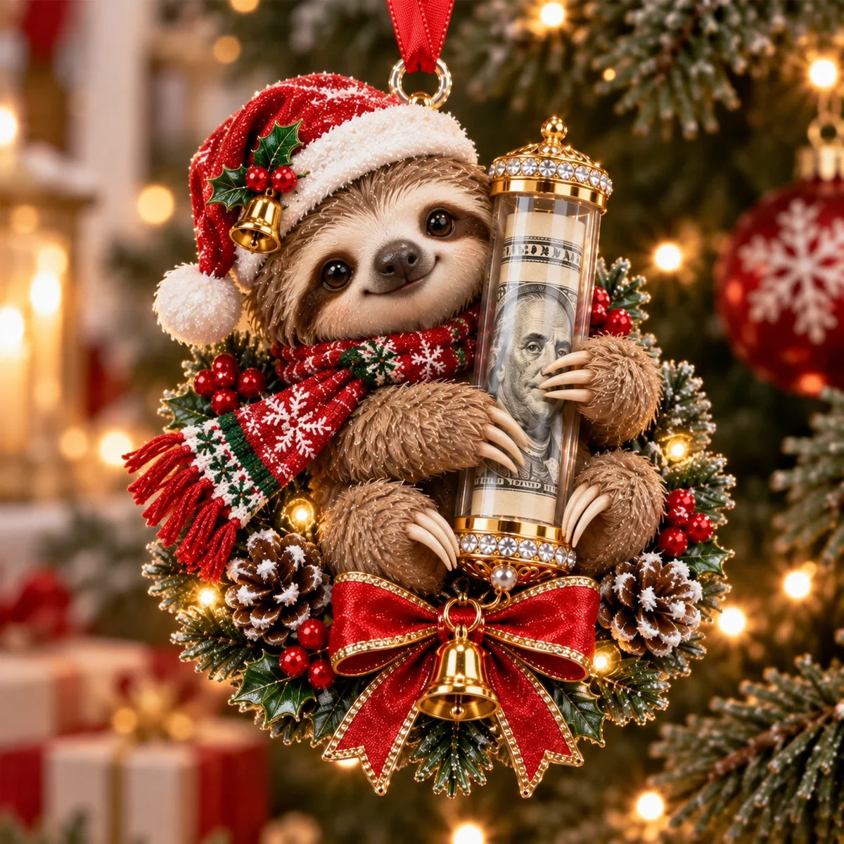 🎄 💵 Christmas Cash Gift Ornament -  ✨a Fun Way To Give Money This Christmas