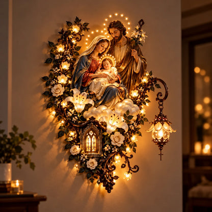 ✝️Illuminated Floral Wall Decor